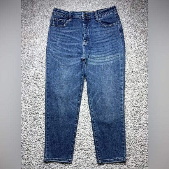 Vervet Jeans Womens 31 High Rise Button Fly Regular Wash Stretch Casual Classic - Picture 1 of 5